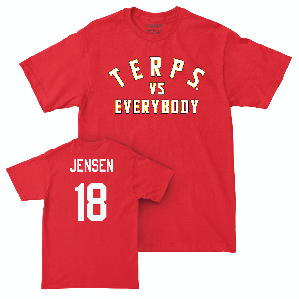 Red Football TVE Tee  - Roman Jensen