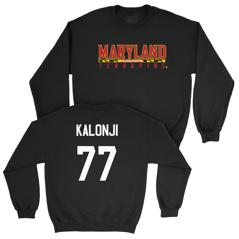 Football Black Maryland Crew  - Kevin Kalonji