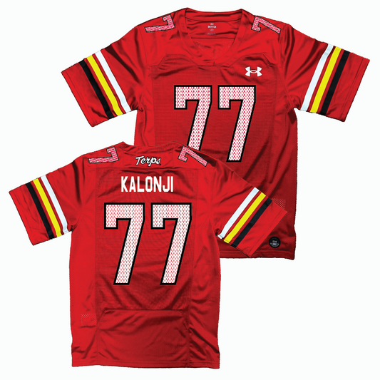 Maryland Under Armour NIL Replica Football Jersey   - Kevin Kalonji