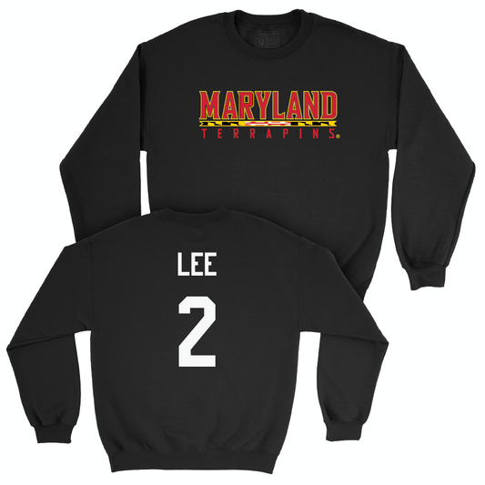 Football Black Maryland Crew  - Braydon Lee