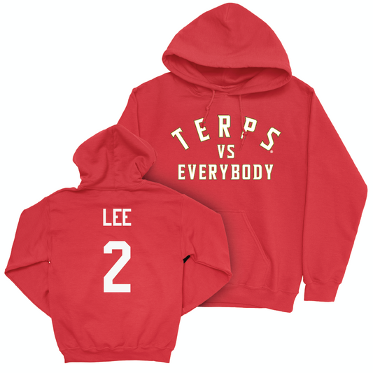 Red Football TVE Hoodie  - Braydon Lee