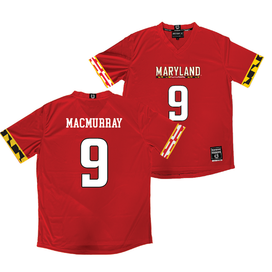 Maryland Women's Lacrosse Red Jersey  - Megan MacMurray