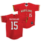 Maryland Softball Red Jersey - Mazie Macfarlane
