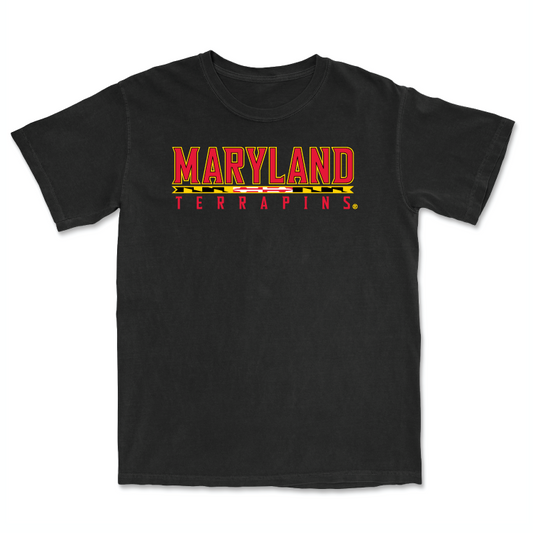 Women's Volleyball Black Maryland Tee - Zoe Huang
