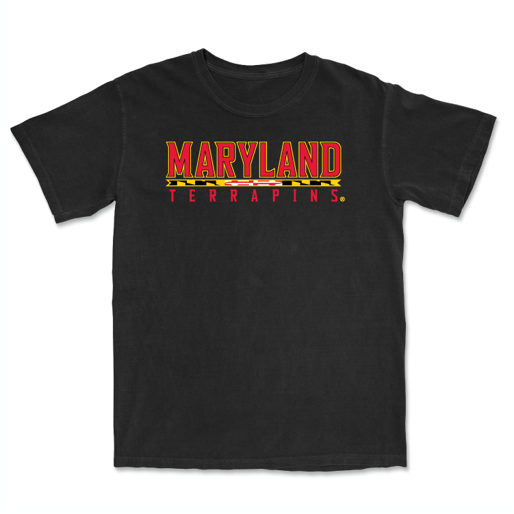 Men's Track & Field Black Maryland Tee - Jeff Kline