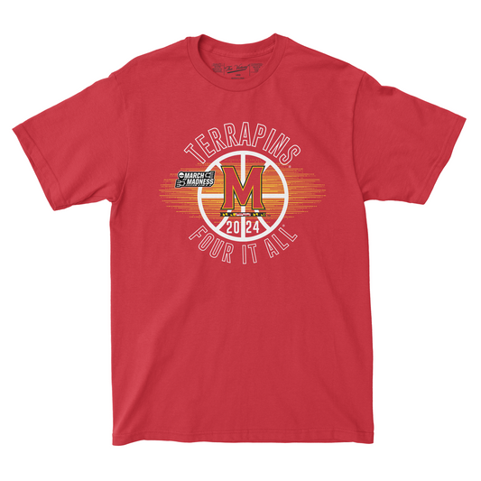 Maryland WBB Four it all T-shirt by Retro Brand