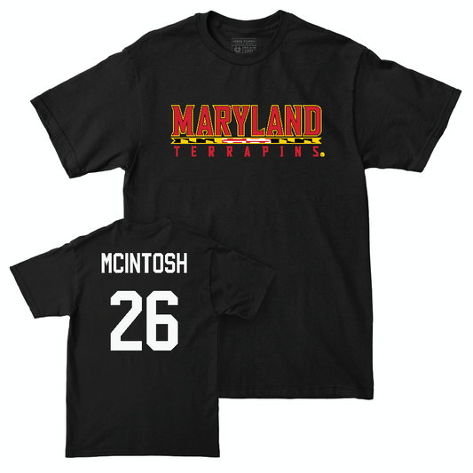 Football Black Maryland Tee  - Shamar McIntosh