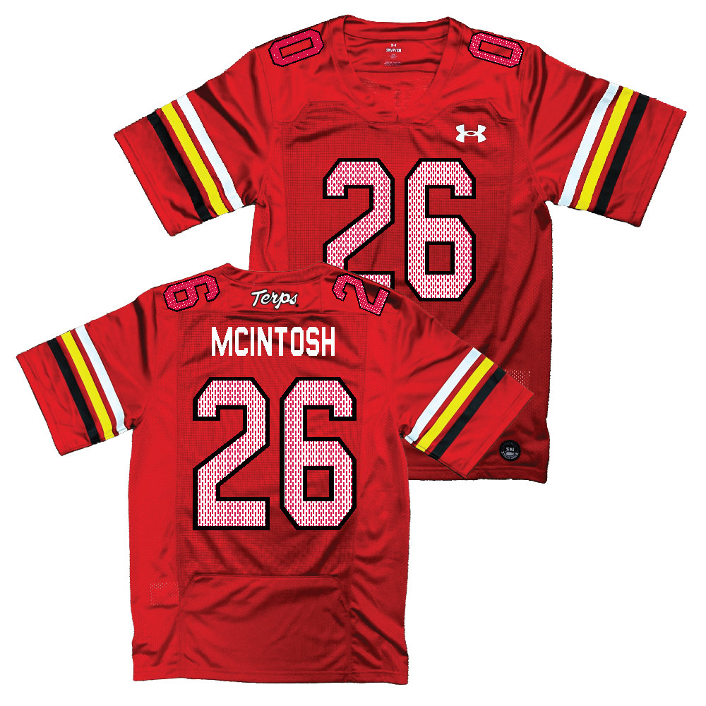 Maryland Under Armour NIL Replica Football Jersey  - Shamar McIntosh