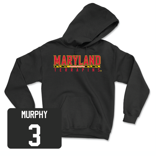 Softball Black Maryland Hoodie - Bailey Murphy