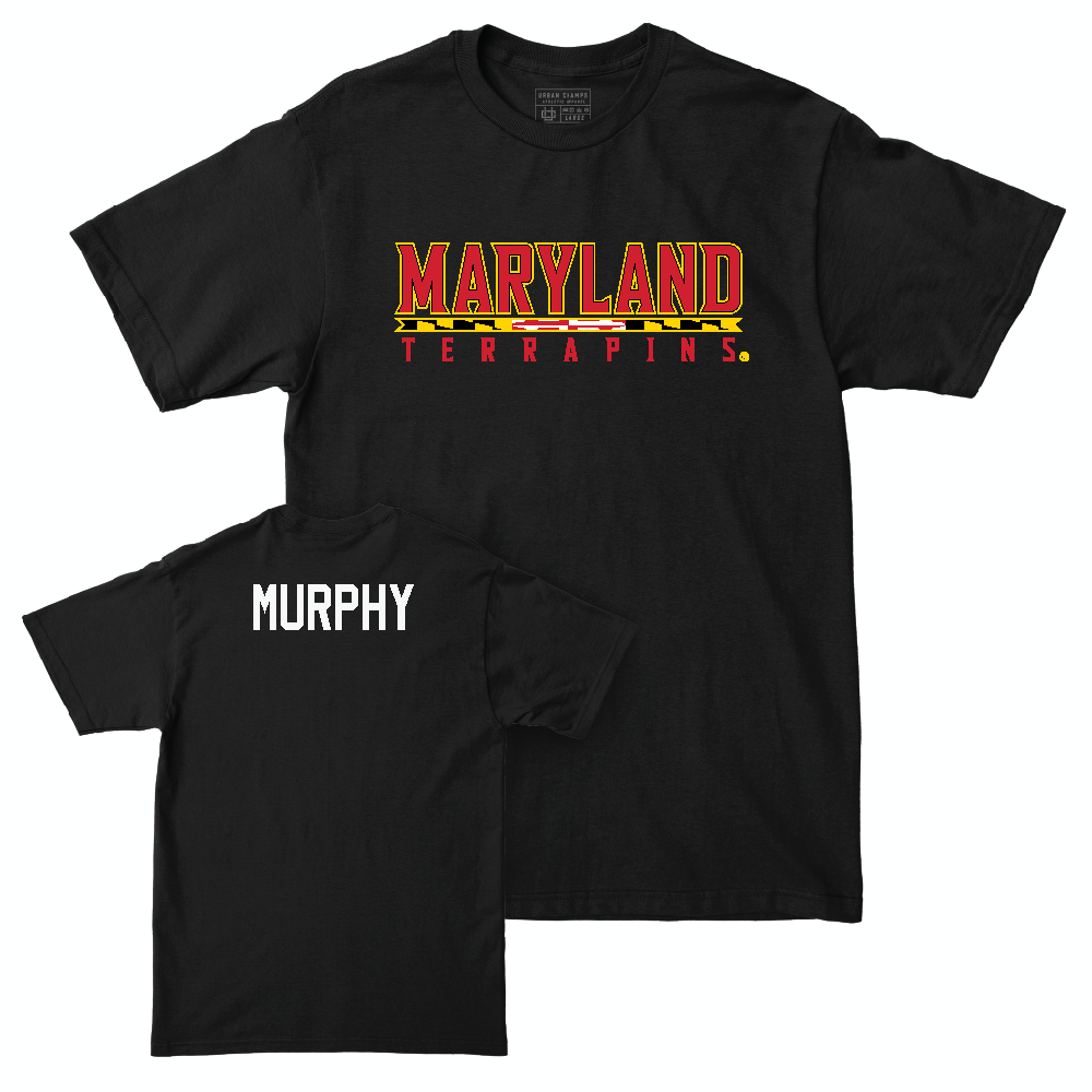 Women's Gymnastics Black Maryland Tee  - Maggie Murphy