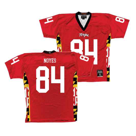 Red Maryland Football Jersey  - Philip Noyes