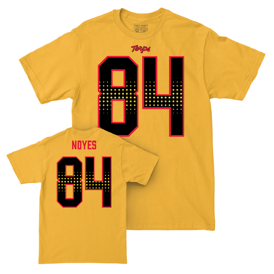 Gold Maryland Football Shirsey Tee  - Philip Noyes