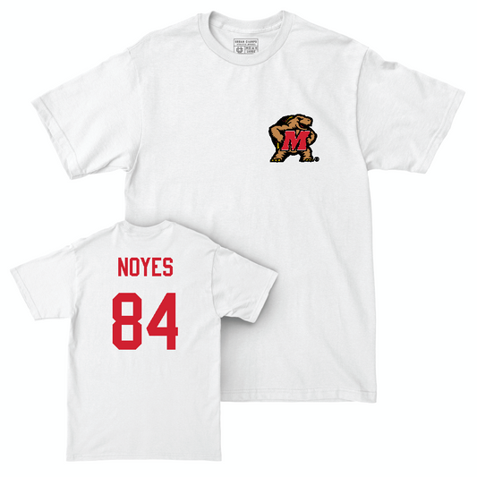 White Football Testudo Comfort Colors Tee  - Philip Noyes