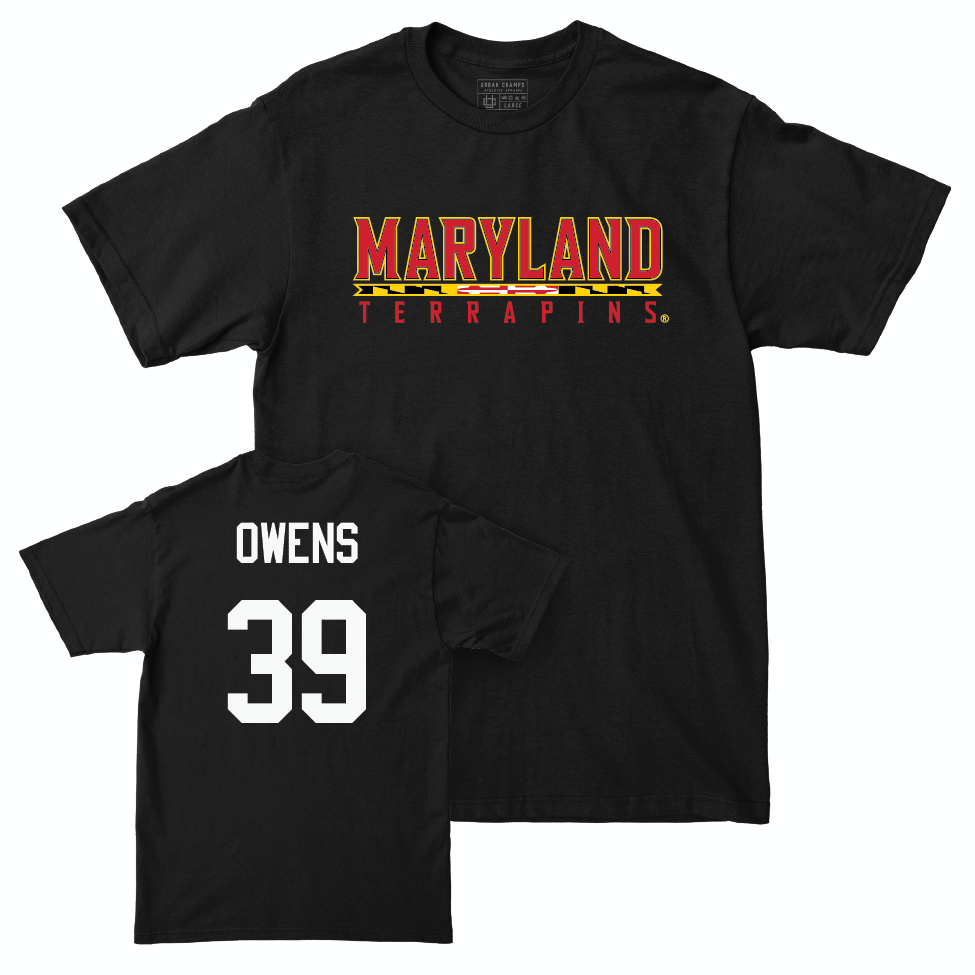 Football Black Maryland Tee  - Daniel Owens