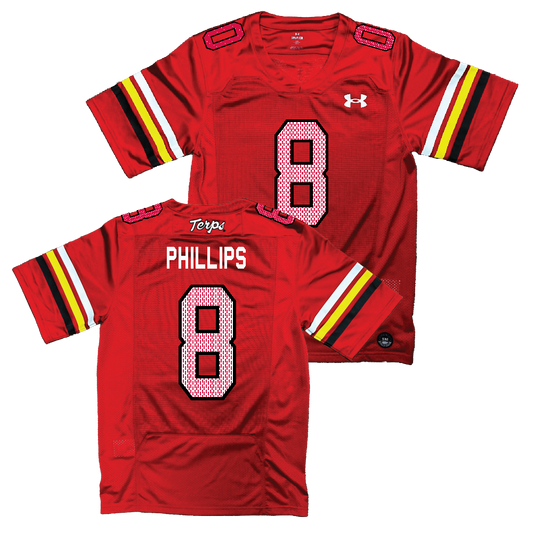 Maryland Under Armour NIL Replica Football Jersey  - Jordan Phillips