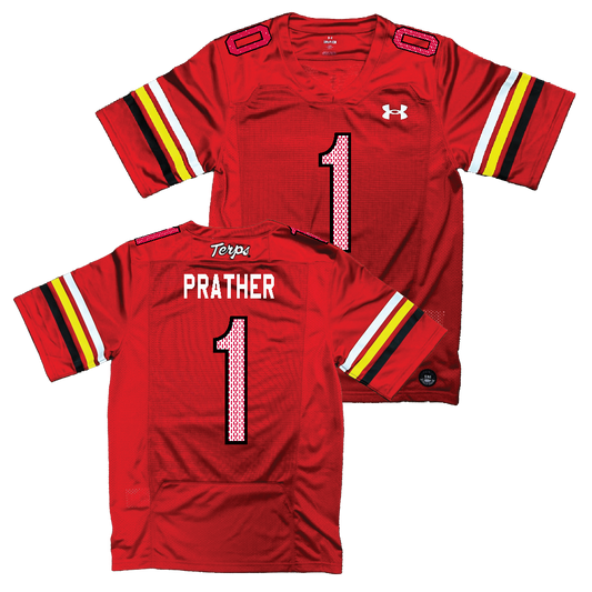 Maryland Under Armour NIL Replica Football Jersey  - Kaden Prather