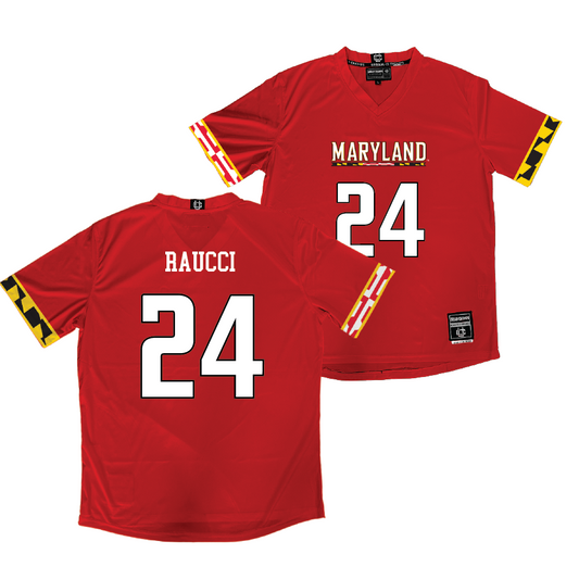 Maryland Women's Lacrosse Red Jersey  - Mia Raucci