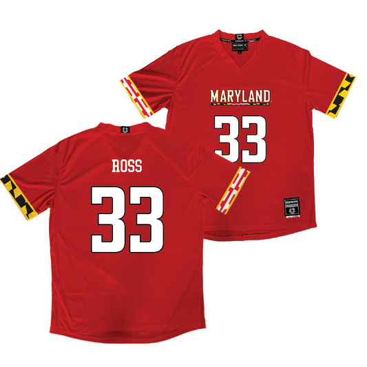 Maryland Women's Lacrosse Red Jersey  - Caroline Ross