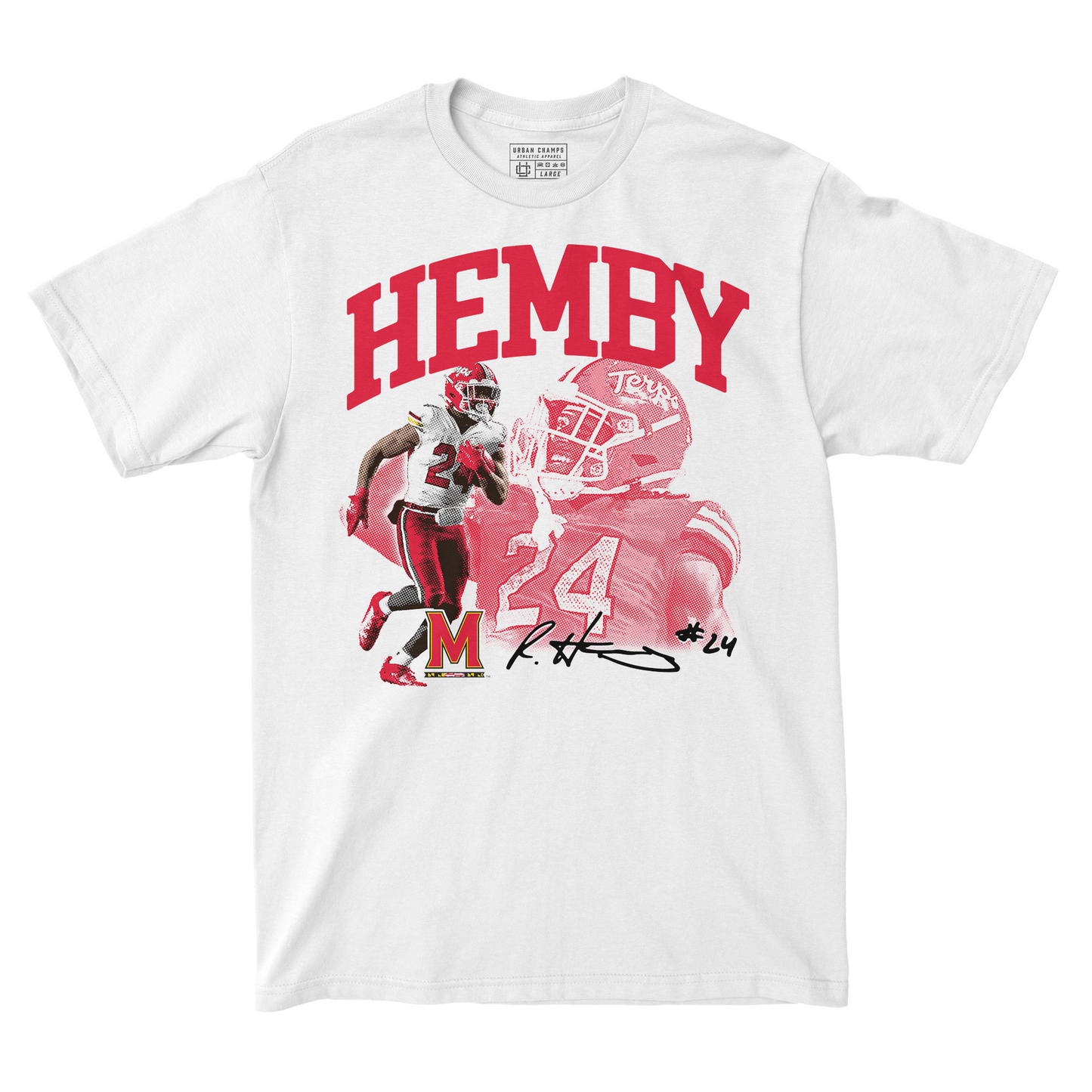 EXCLUSIVE RELEASE: Roman Hemby Spotlight White Tee