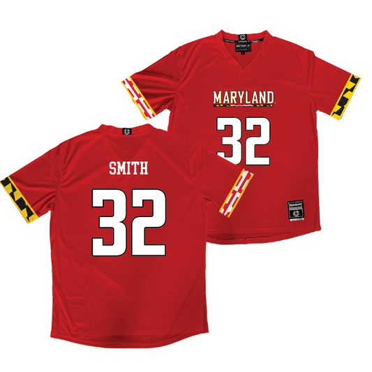 Maryland Women's Lacrosse Red Jersey  - Caroline Smith