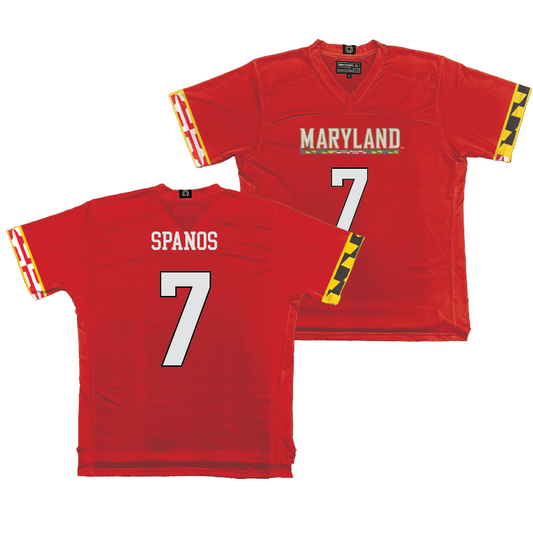 Maryland Men's Lacrosse Red Jersey - Eric Spanos