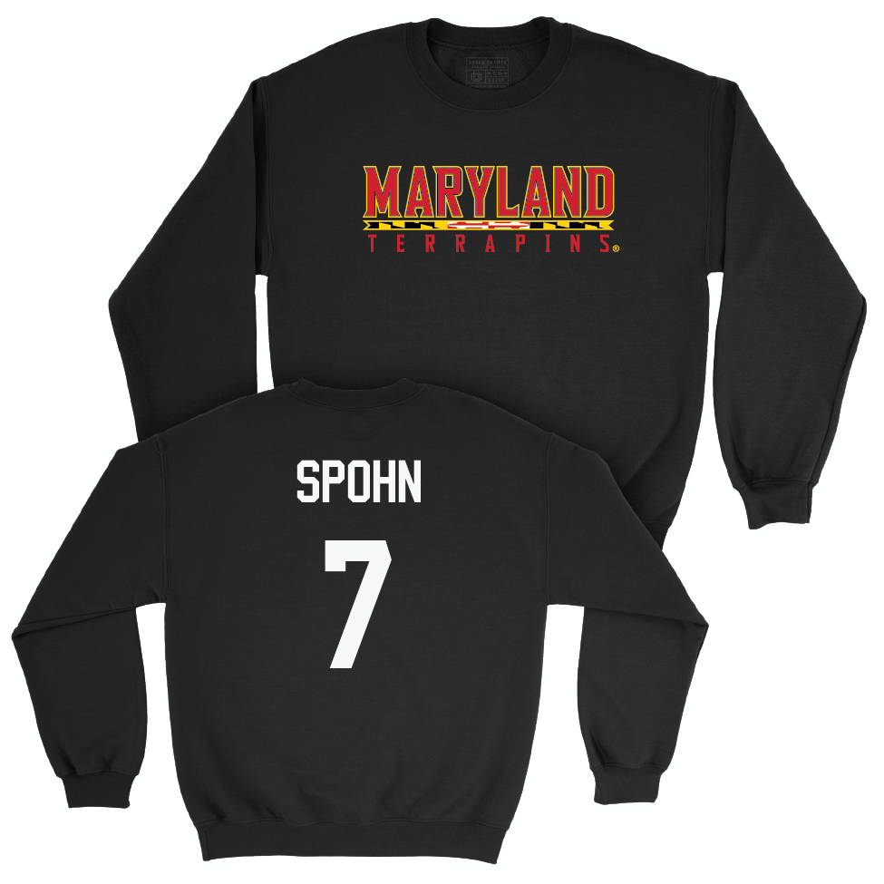 Women's Volleyball Black Maryland Crew  - Jonna Spohn