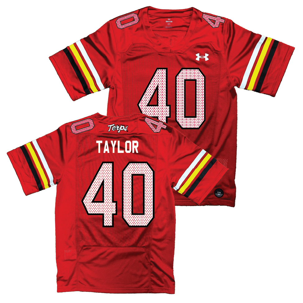 Maryland Under Armour NIL Replica Football Jersey    - Nahsir Taylor