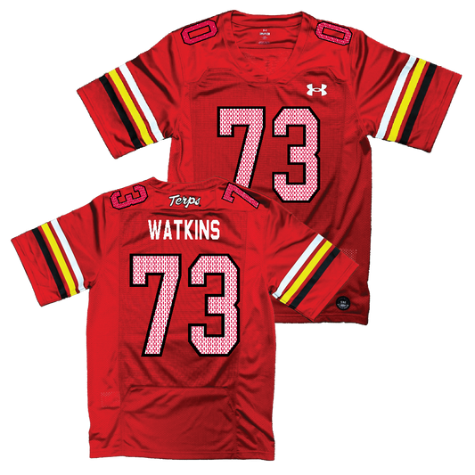 Maryland Under Armour NIL Replica Football Jersey  - Davon Watkins