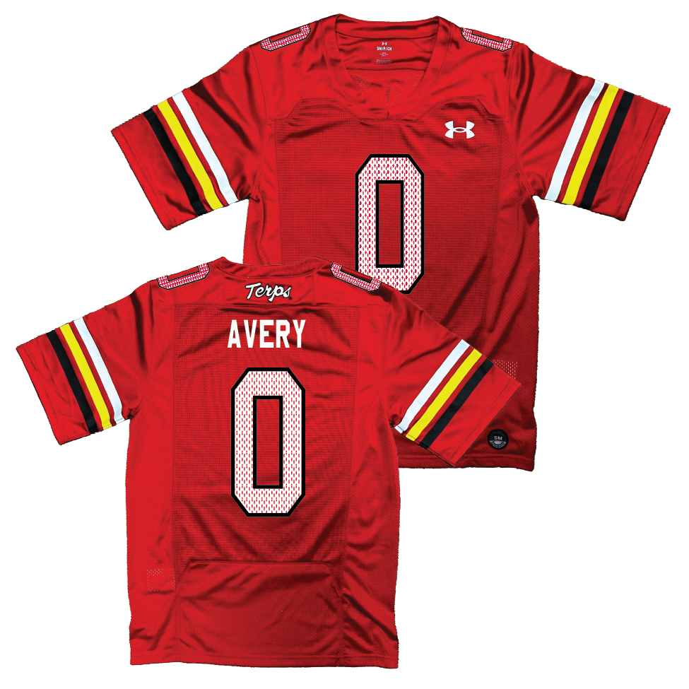 Maryland Under Armour NIL Replica Football Jersey   - Neeo Avery