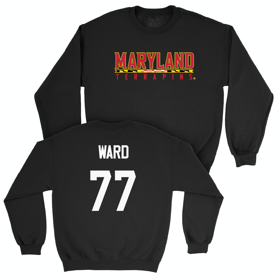 Men's Lacrosse Black Maryland Crew  - Luca Ward