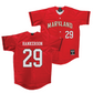 Maryland Baseball Red Jersey  - EJ Hankerson