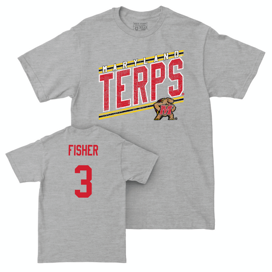 Sport Grey Women's Basketball Vintage Tee  - Emily Fisher