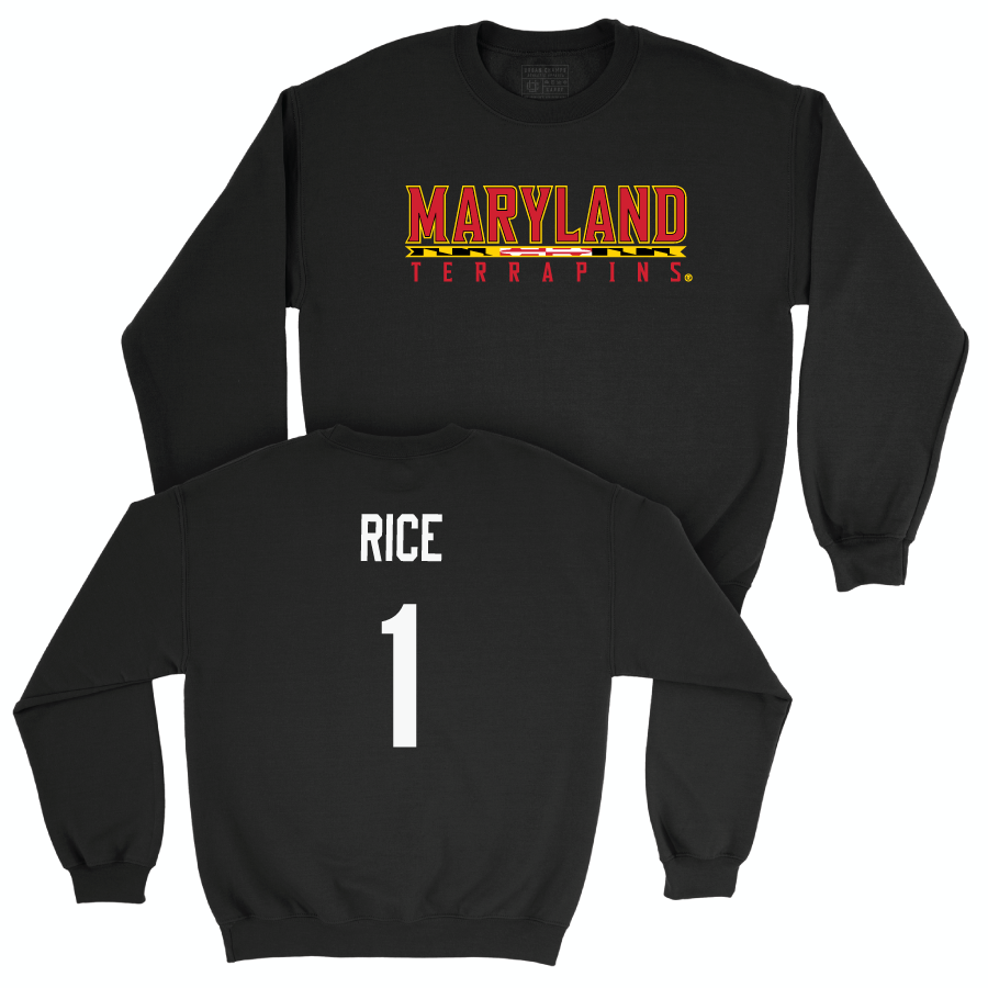 Men's Basketball Black Maryland Crew - Rodney Rice