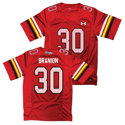 Maryland Under Armour NIL Replica Football Jersey   - JMar Branion