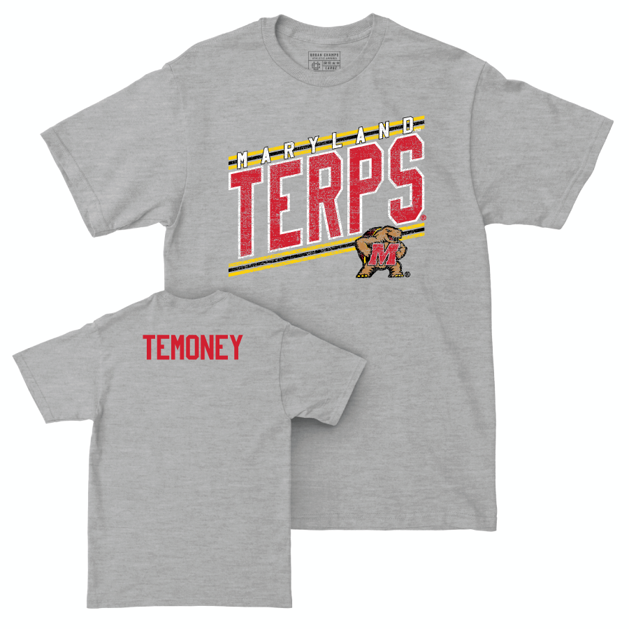 Sport Grey Men's Track & Field Vintage Tee  - Reece Temoney