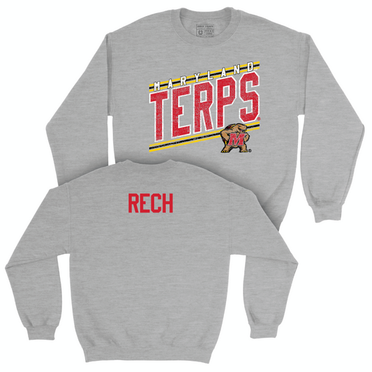 Sport Grey Women's Gymnastics Vintage Crew  - Taylor Rech