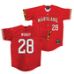 Maryland Softball Red Jersey  - Aubrey Wurst