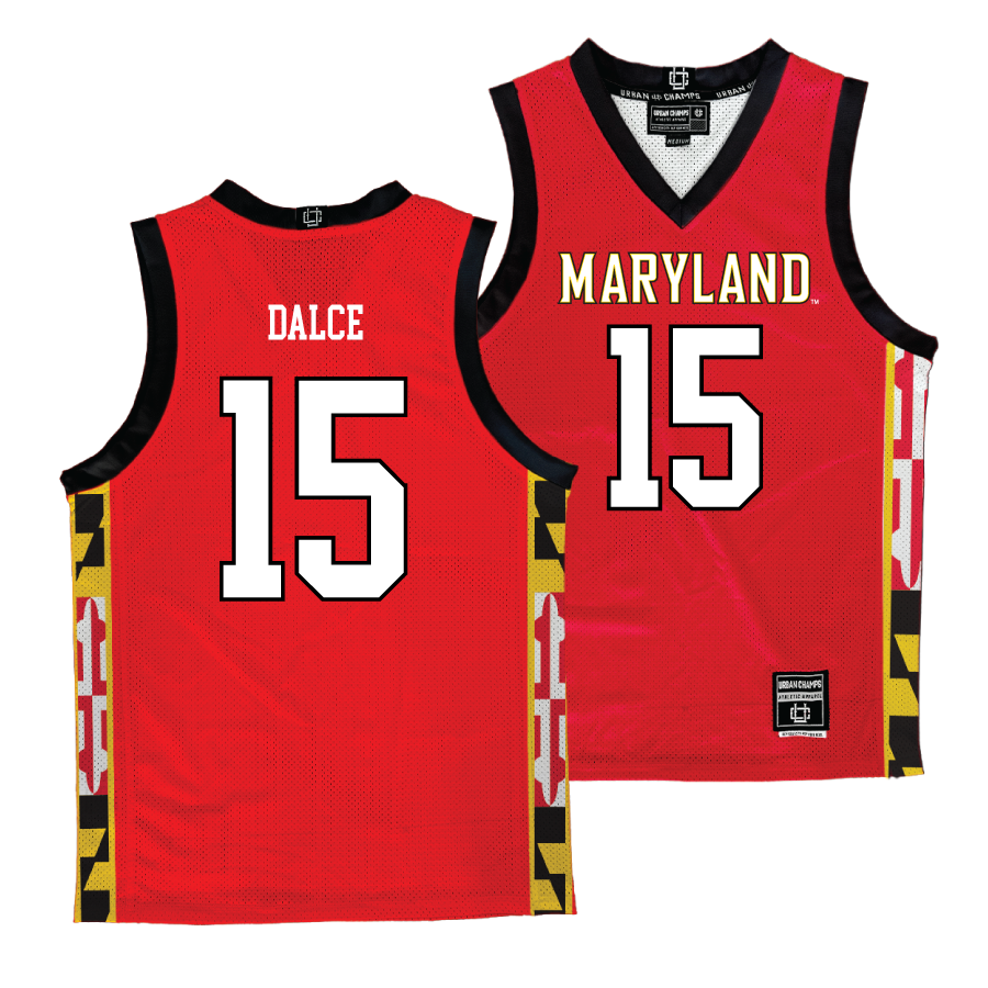 Maryland Women's Red Basketball Jersey   - Christina Dalce