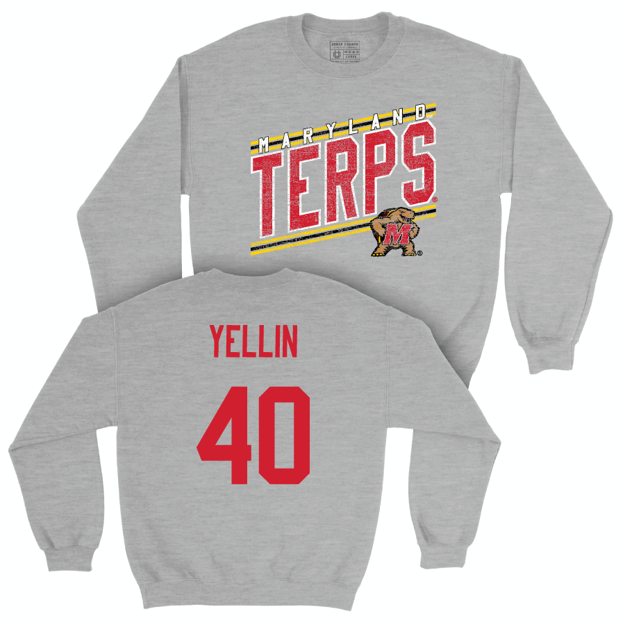 Sport Grey Baseball Vintage Crew  - Quinn Yellin