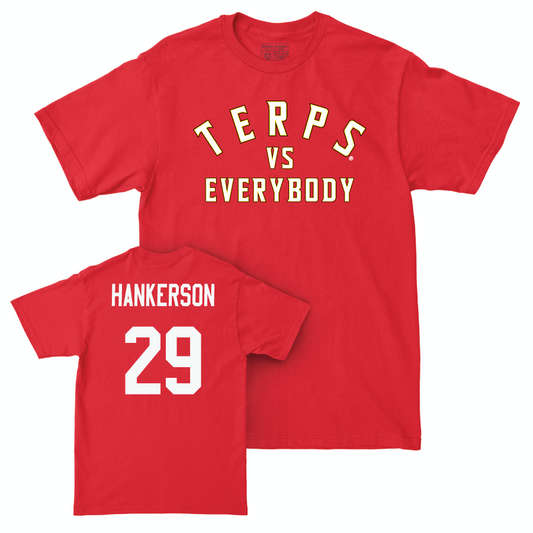 Red Baseball TVE Tee  - EJ Hankerson