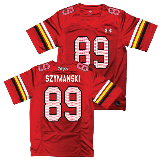 Maryland Under Armour NIL Replica Football Jersey   - AJ Szymanski