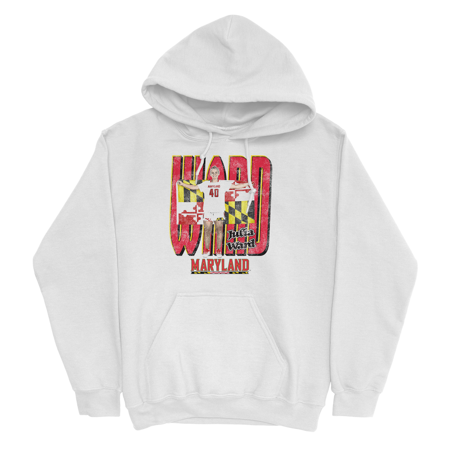 EXCLUSIVE RELEASE: Julia Ward Illustrated White Hoodie